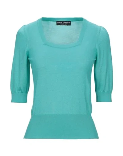 Dolce & Gabbana Sweaters In Blue