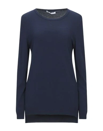 Les Copains Sweaters In Dark Blue