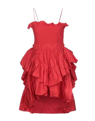 Philosophy Di Lorenzo Serafini Short Dresses In Red