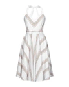 Ottod'ame Midi Dresses In White