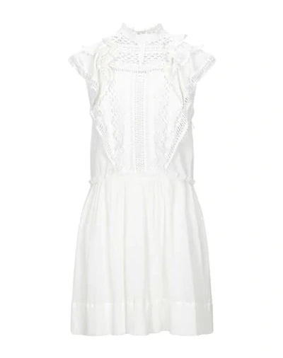 Isabel Marant Short Dresses In White