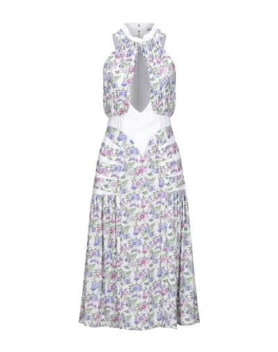 Rabanne Midi Dresses In White