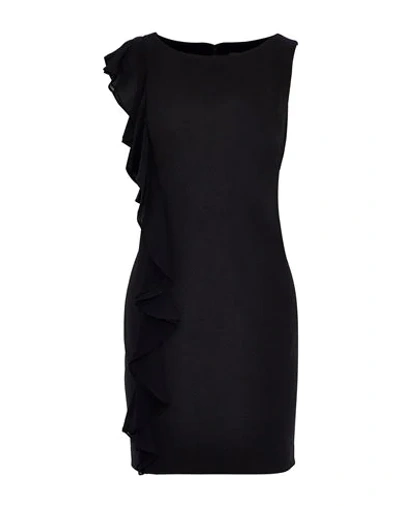 Donna Karan Short Dresses In Black