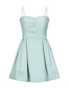 Jijil Short Dresses In Light Green