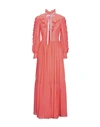 Frankie Morello Long Dresses In Coral