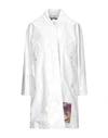 Frankie Morello Overcoats In White
