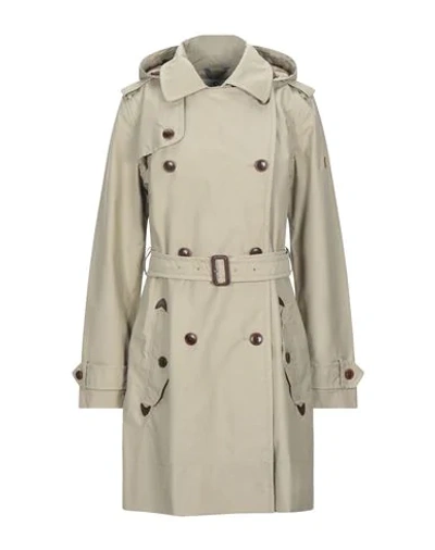 Aigle Full-length Jacket In Sand