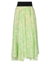 Liviana Conti Long Skirts In Green