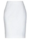 Boutique Moschino Midi Skirts In White