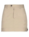 Dsquared2 Mini Skirts In Beige