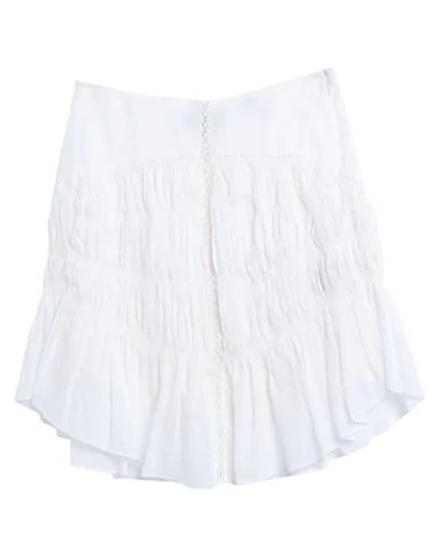 Isabel Marant Midi Skirts In White