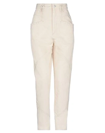 Isabel Marant Jeans In Ivory