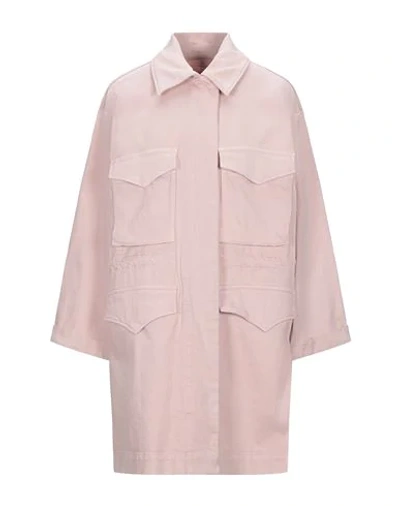 Ottod'ame Denim Outerwear In Pink