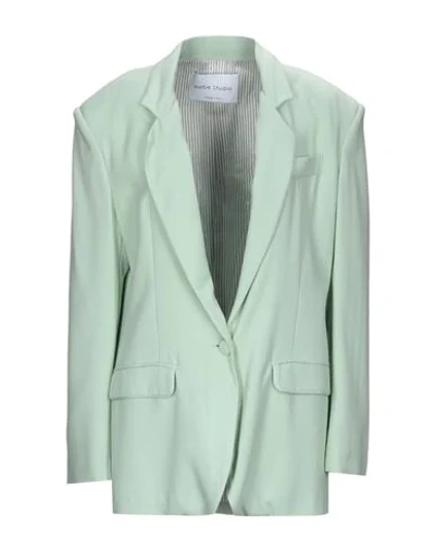 Hebe Studio Suit Jackets In Green