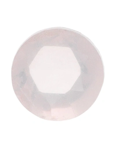 Loquet Laminated Pink Quartz Charm