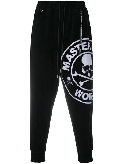 Mastermind Japan Logo-print Track Trousers In Black