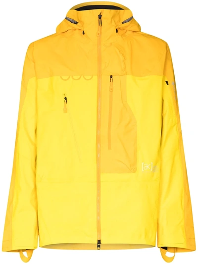 Burton Ak Yellow 457 Gore-tex Pro Guide Ski Jacket