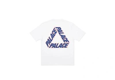 Pre-owned Palace  P3 Team T-shirt White
