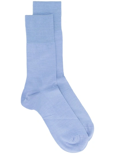 Falke Airport Socks In Blue