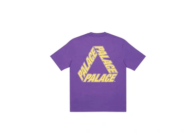 Pre-owned Palace  P3 Team T-shirt Purple