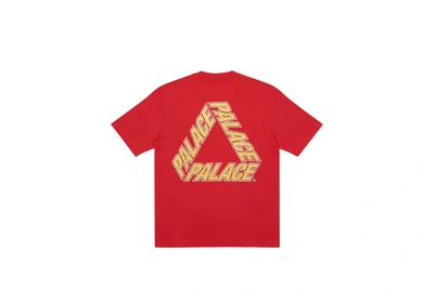 Pre-owned Palace  P3 Team T-shirt Red