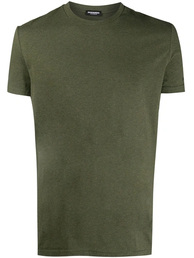 Dsquared2 Logo-print Lounge T-shirt In Green