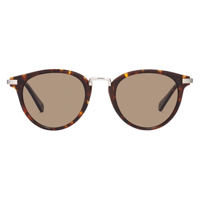 Vilebrequin Polarised Brown Sunglasses, Piston - Brown