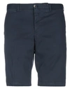 Pt Torino Shorts & Bermuda Shorts In Dark Blue