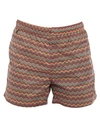 Missoni Swim Trunks In Red