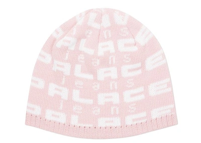 Pre-owned Palace  Jeans Beanie Pink