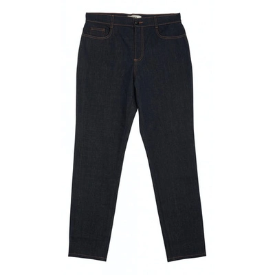 Pre-owned Fendi Blue Denim - Jeans Jeans