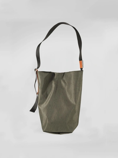 Côte And Ciel Calima Tote Deep Forest Green With Copper Accents