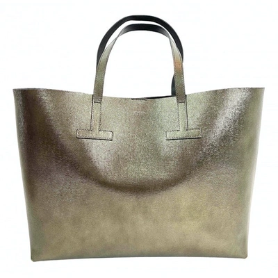 Pre-owned Tom Ford Metallic Leather Handbag