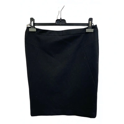 Pre-owned Prada Mini Skirt In Black