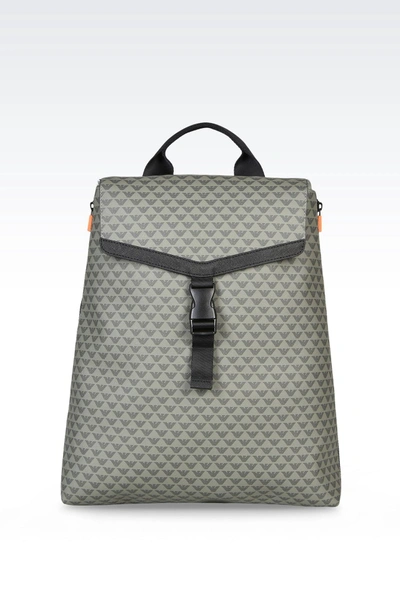Emporio Armani Backpack In Light Green