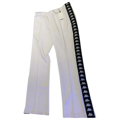 Pre-owned Faith Connexion Large Pants In White