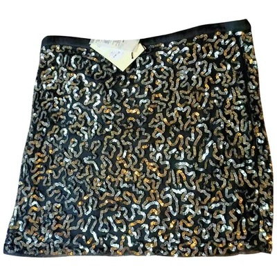 Pre-owned Stella Forest Mini Skirt In Black