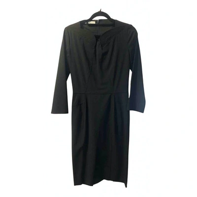 Pre-owned Givenchy Black Wool Dress