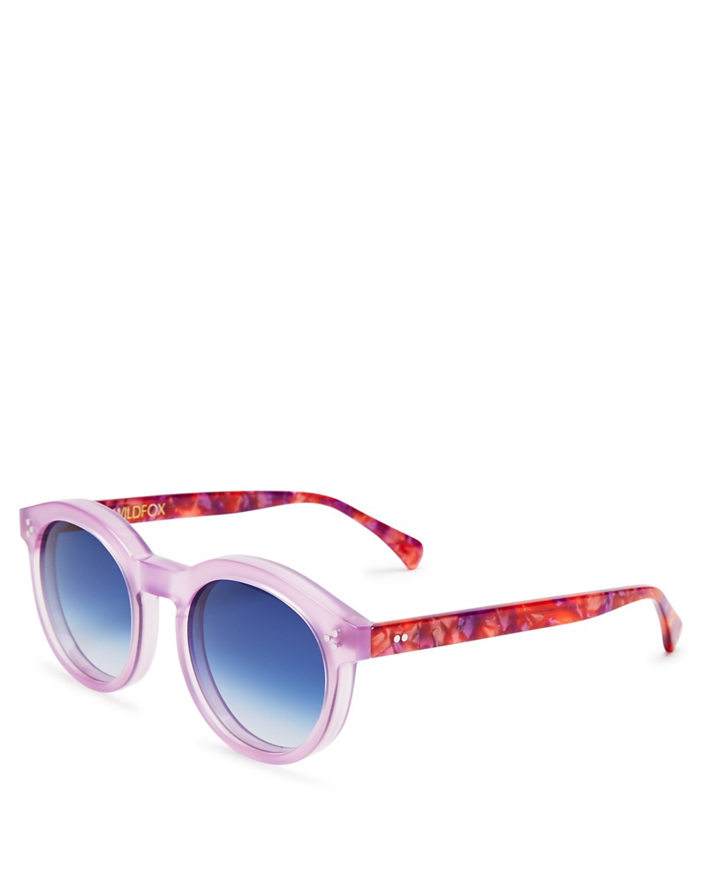 Wildfox Harper Sunglasses, 54mm In Wildflower/blue Gradient | ModeSens