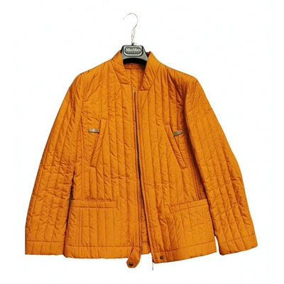 Pre-owned Max Mara Jacket In Orange