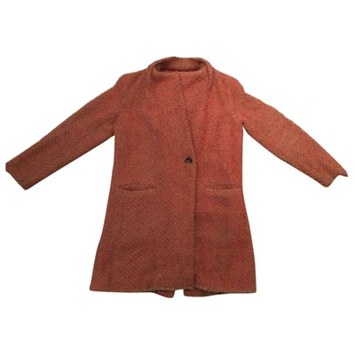 Pre-owned Isabel Marant Wool Coat In Pink