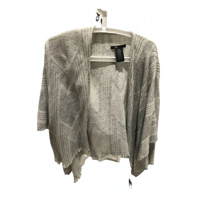 Pre-owned Maje Wool Knitwear In Grey