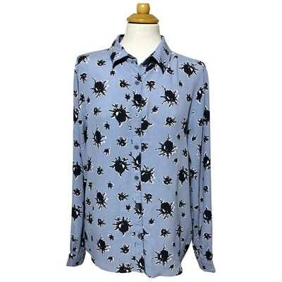 Pre-owned Ganni Shirt In Blue