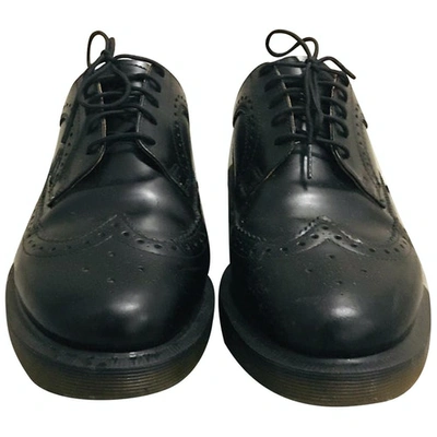 Pre-owned Dr. Martens 3989 (brogue) Black Leather Lace Ups