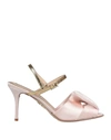 Charlotte Olympia Sandals In Light Pink