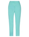 Armani Exchange Casual Pants In Turquoise