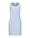 Patrizia Pepe Short Dresses In Sky Blue