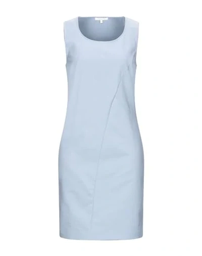 Patrizia Pepe Short Dresses In Sky Blue