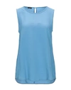 Peserico Tops In Pastel Blue