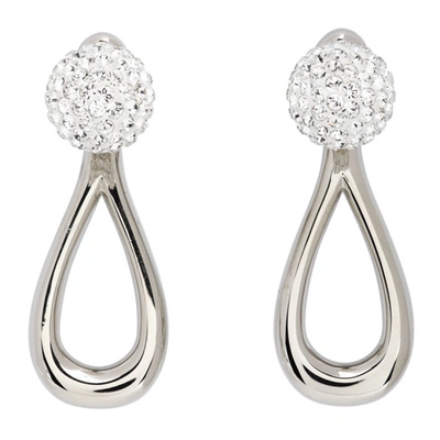 Loewe Silver Drop Earrings In 9230 Pallad